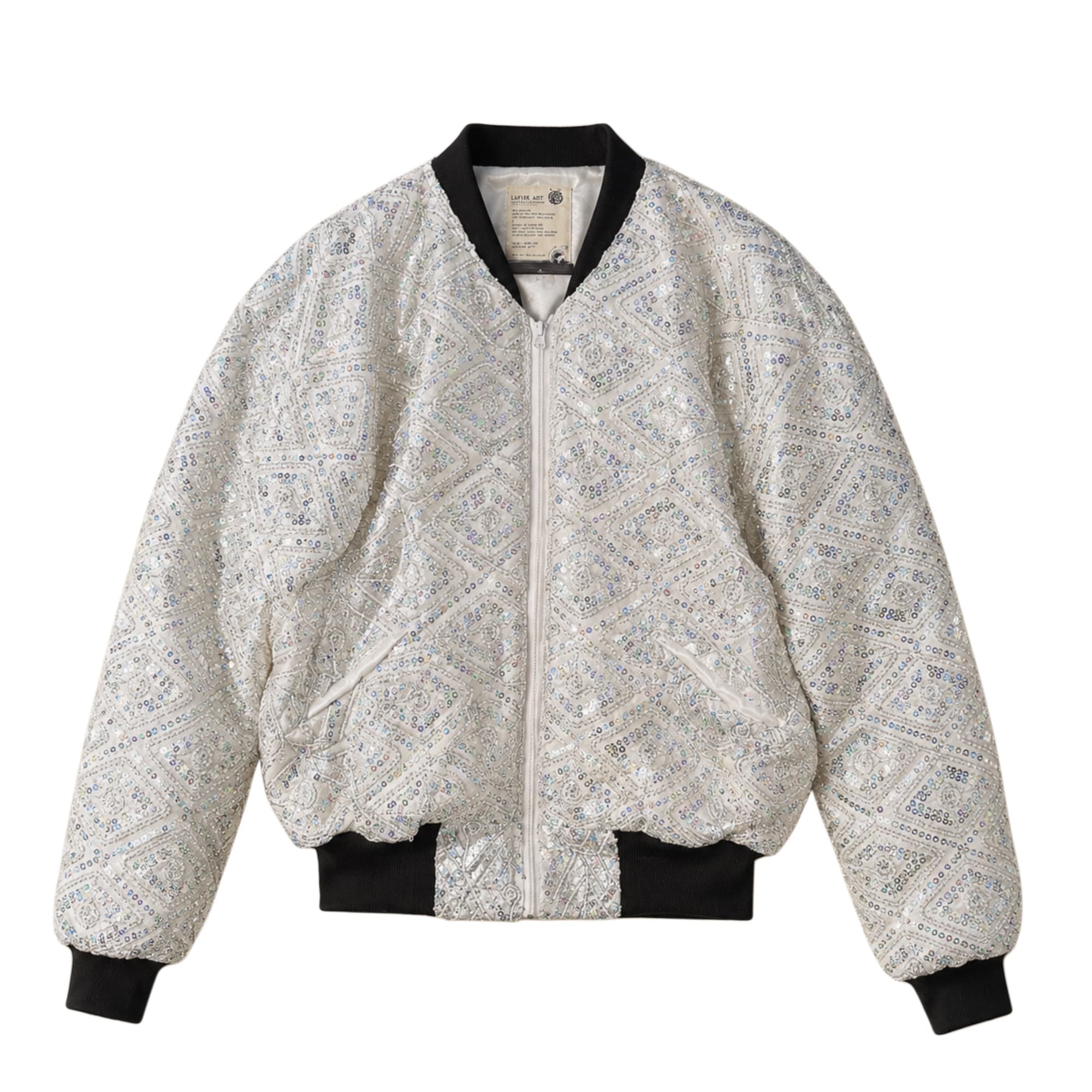 Upcycled Moroccan Takchita Bomber Jacket